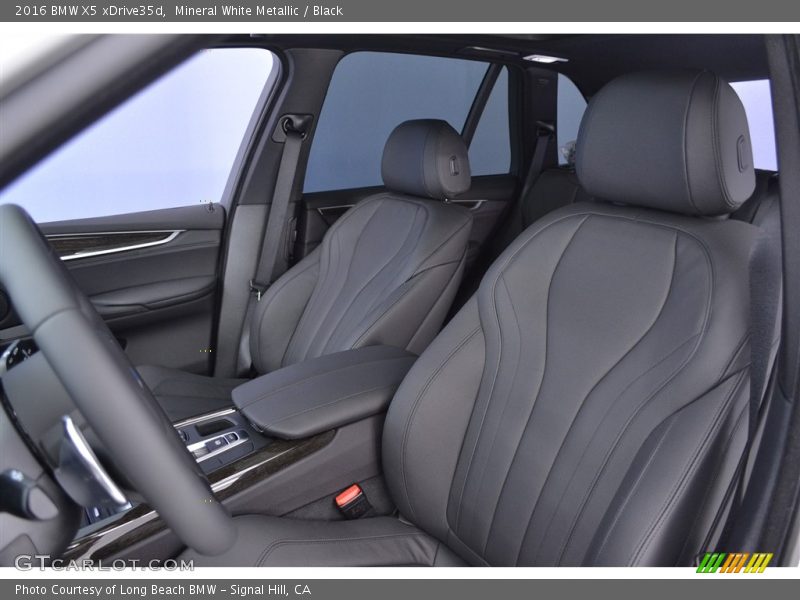 Mineral White Metallic / Black 2016 BMW X5 xDrive35d