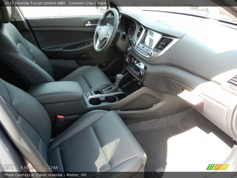 Coliseum Gray / Black 2017 Hyundai Tucson Limited AWD