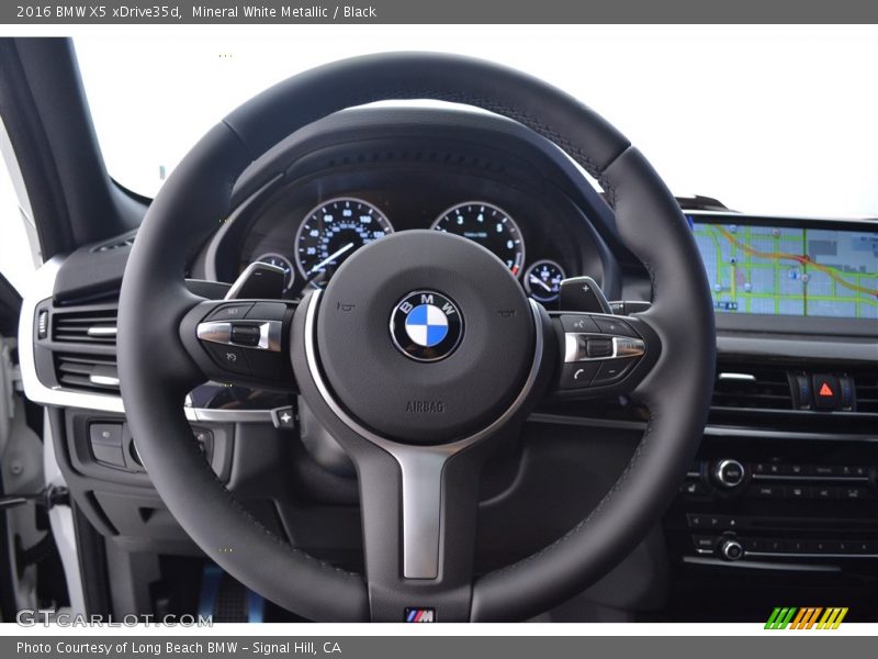 Mineral White Metallic / Black 2016 BMW X5 xDrive35d