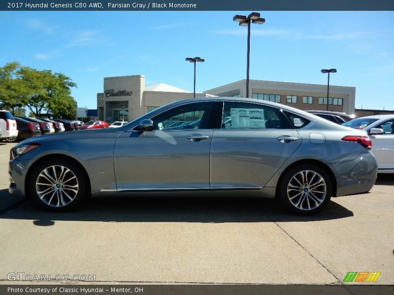  2017 Genesis G80 AWD Parisian Gray