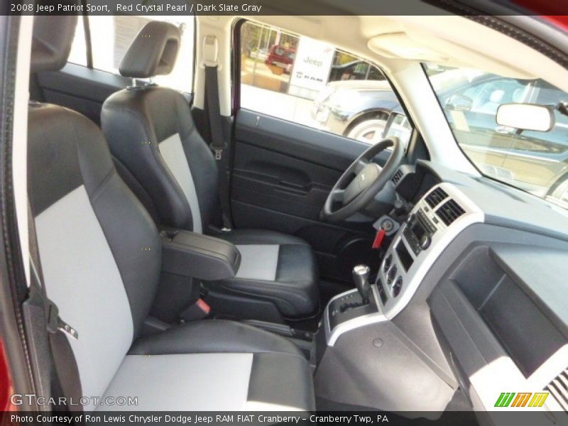 Red Crystal Pearl / Dark Slate Gray 2008 Jeep Patriot Sport