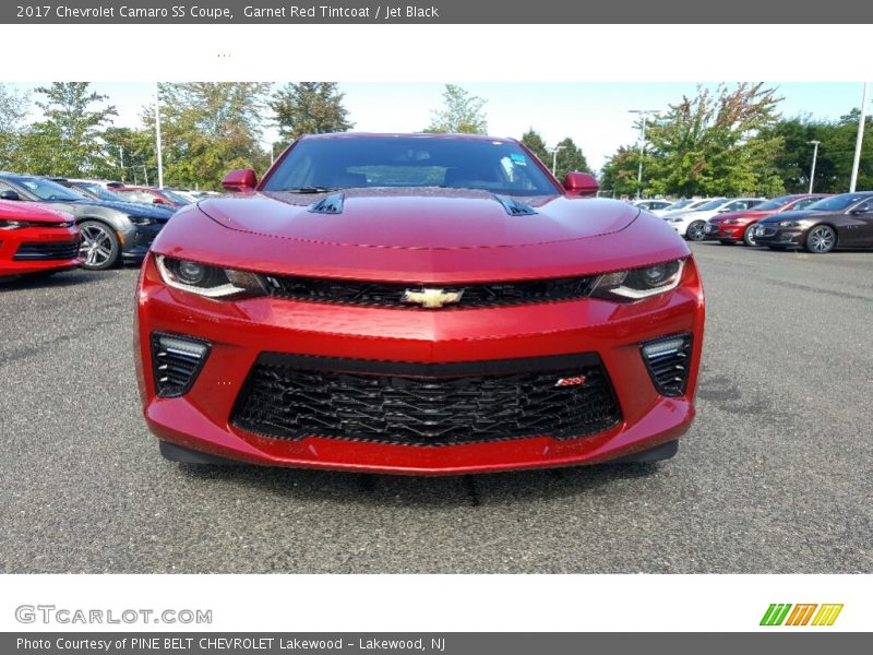 Garnet Red Tintcoat / Jet Black 2017 Chevrolet Camaro SS Coupe