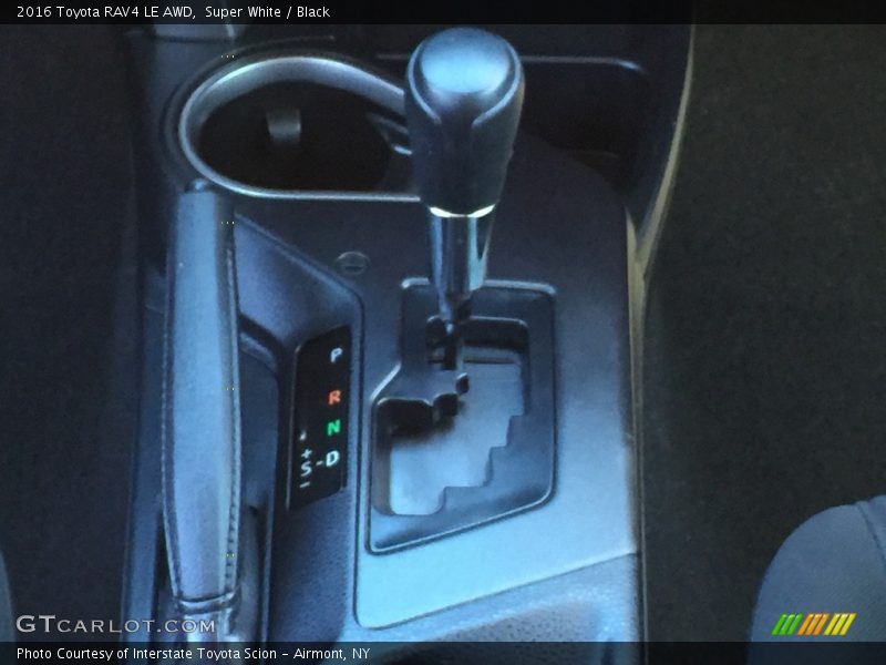 Super White / Black 2016 Toyota RAV4 LE AWD
