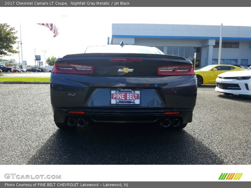 Nightfall Gray Metallic / Jet Black 2017 Chevrolet Camaro LT Coupe
