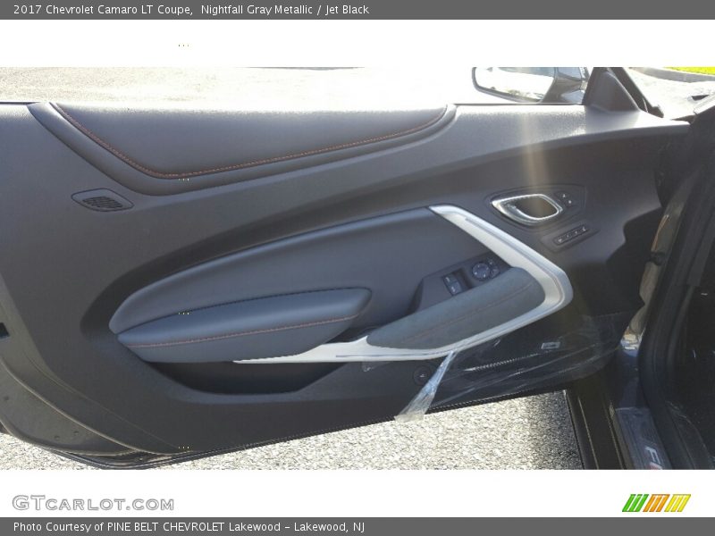 Nightfall Gray Metallic / Jet Black 2017 Chevrolet Camaro LT Coupe