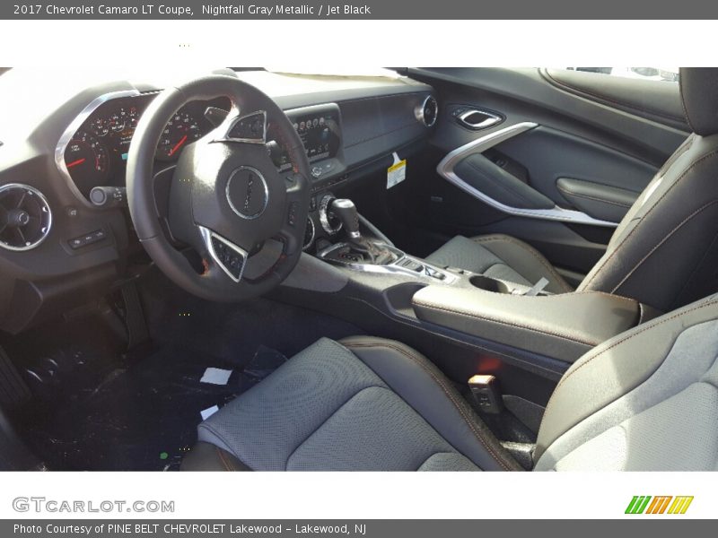 Nightfall Gray Metallic / Jet Black 2017 Chevrolet Camaro LT Coupe