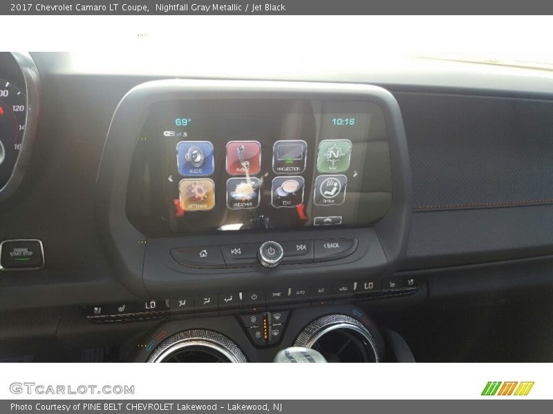 Nightfall Gray Metallic / Jet Black 2017 Chevrolet Camaro LT Coupe