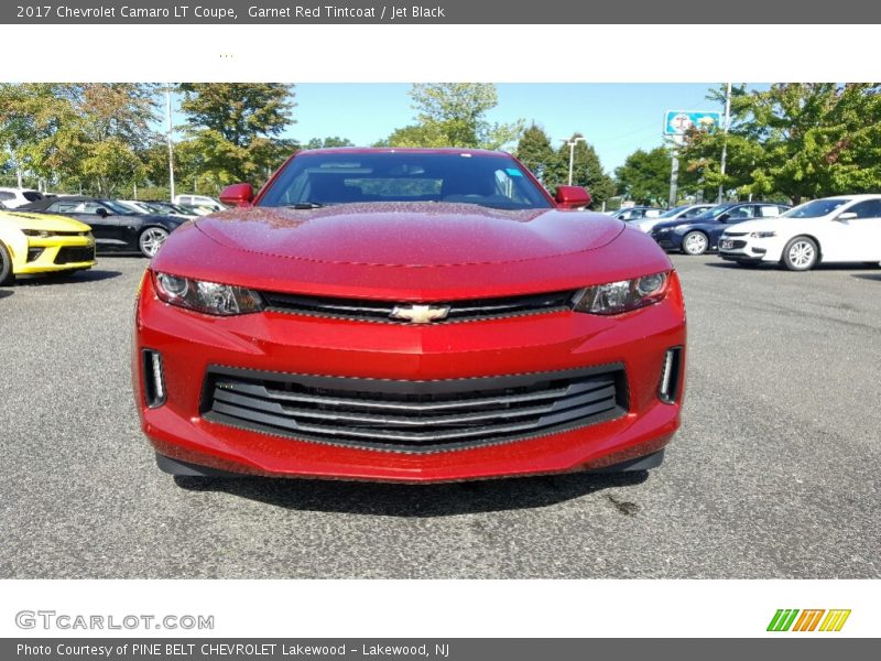 Garnet Red Tintcoat / Jet Black 2017 Chevrolet Camaro LT Coupe