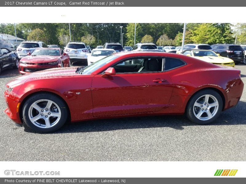 Garnet Red Tintcoat / Jet Black 2017 Chevrolet Camaro LT Coupe