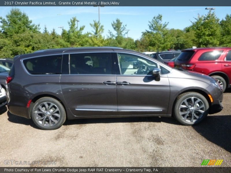 Granite Crystal Metallic / Black/Alloy 2017 Chrysler Pacifica Limited