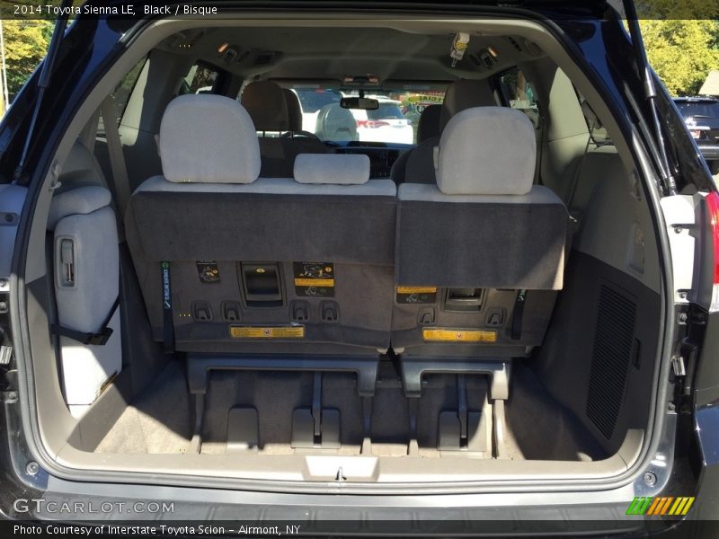 Black / Bisque 2014 Toyota Sienna LE