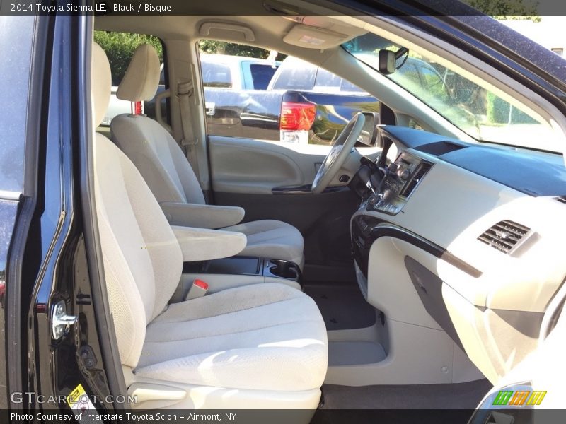 Black / Bisque 2014 Toyota Sienna LE