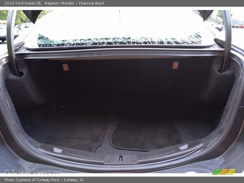 Magnetic Metallic / Charcoal Black 2016 Ford Fusion SE