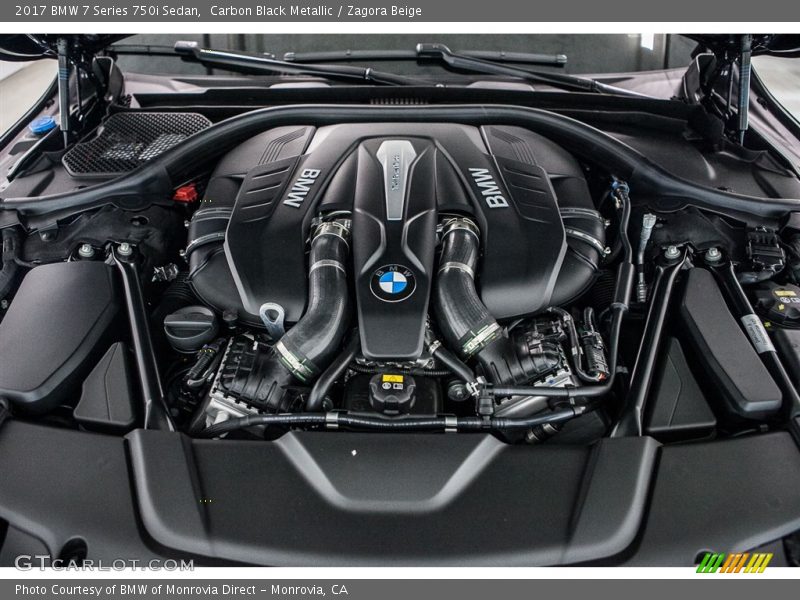  2017 7 Series 750i Sedan Engine - 4.4 Liter DI TwinPower Turbocharged DOHC 32-Valve VVT V8