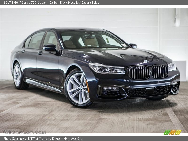 Front 3/4 View of 2017 7 Series 750i Sedan