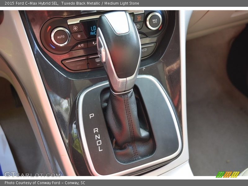 Tuxedo Black Metallic / Medium Light Stone 2015 Ford C-Max Hybrid SEL