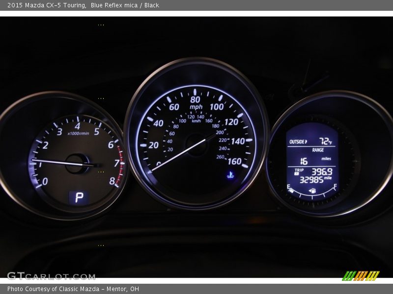 Blue Reflex mica / Black 2015 Mazda CX-5 Touring