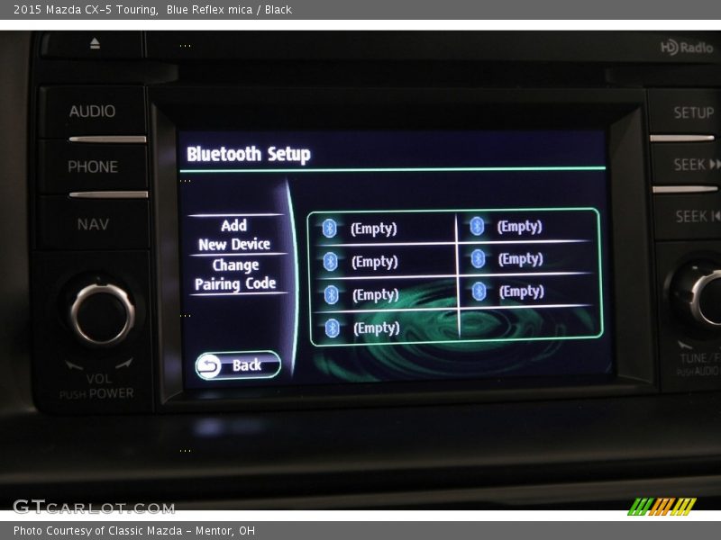 Blue Reflex mica / Black 2015 Mazda CX-5 Touring