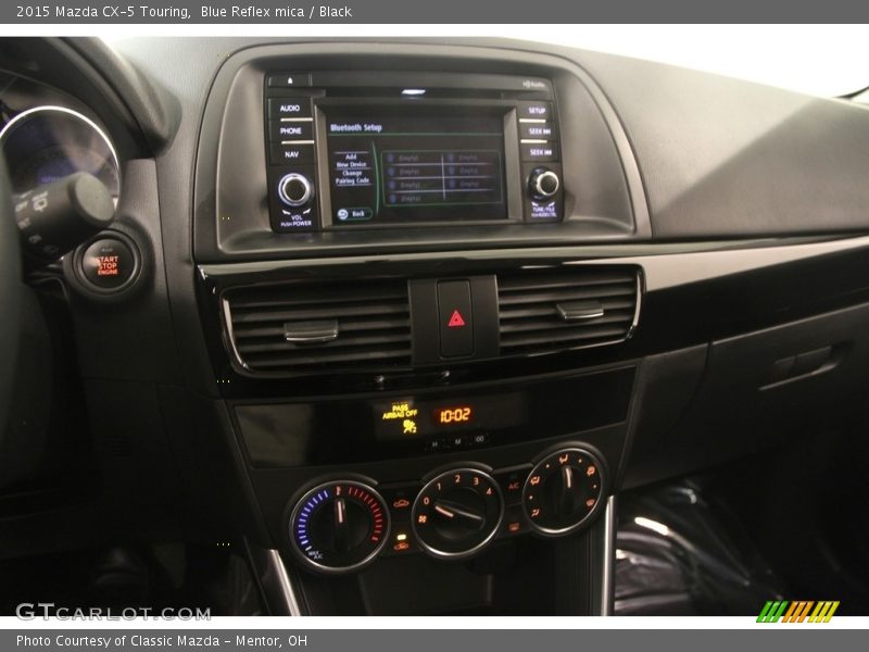 Blue Reflex mica / Black 2015 Mazda CX-5 Touring
