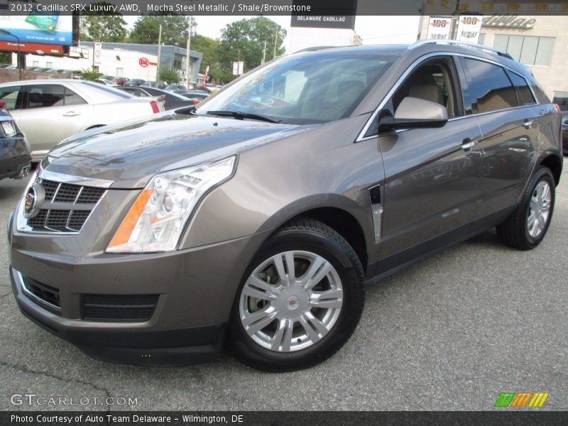 Mocha Steel Metallic / Shale/Brownstone 2012 Cadillac SRX Luxury AWD