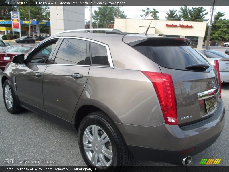 Mocha Steel Metallic / Shale/Brownstone 2012 Cadillac SRX Luxury AWD