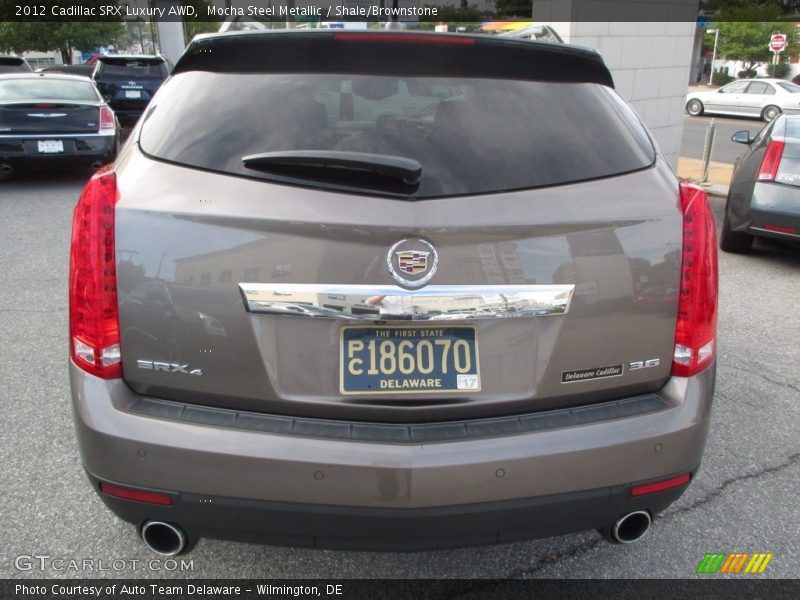 Mocha Steel Metallic / Shale/Brownstone 2012 Cadillac SRX Luxury AWD