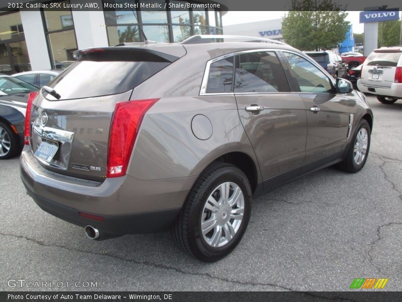 Mocha Steel Metallic / Shale/Brownstone 2012 Cadillac SRX Luxury AWD