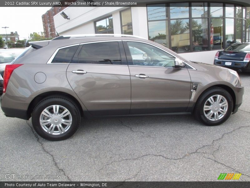 Mocha Steel Metallic / Shale/Brownstone 2012 Cadillac SRX Luxury AWD