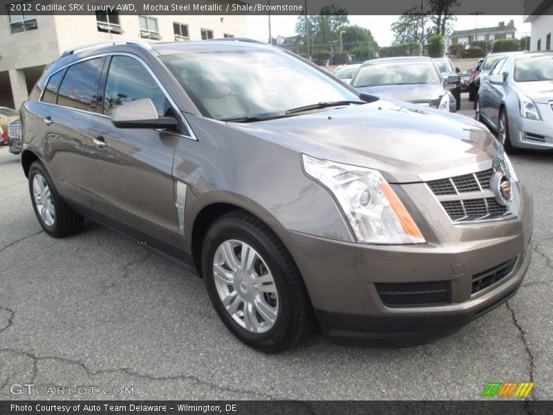 Mocha Steel Metallic / Shale/Brownstone 2012 Cadillac SRX Luxury AWD