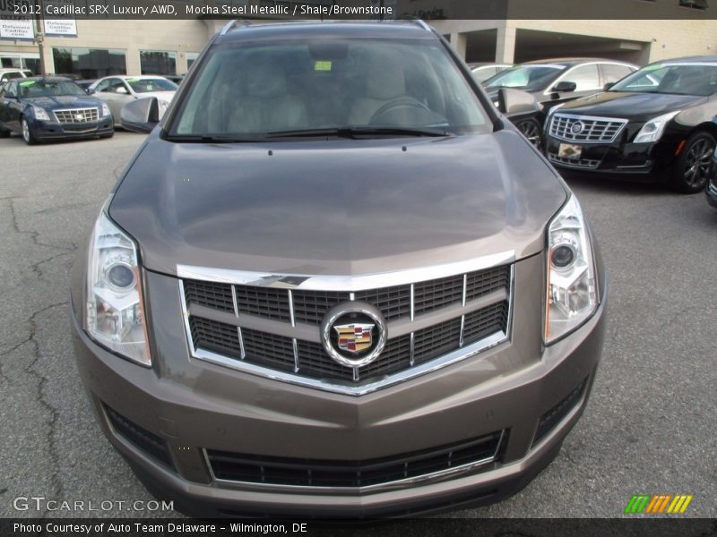 Mocha Steel Metallic / Shale/Brownstone 2012 Cadillac SRX Luxury AWD