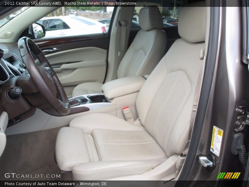 Mocha Steel Metallic / Shale/Brownstone 2012 Cadillac SRX Luxury AWD