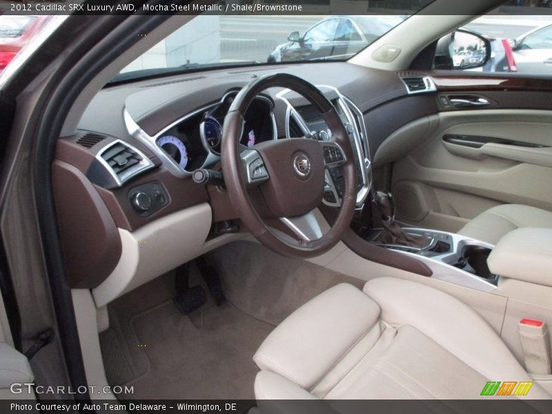 Mocha Steel Metallic / Shale/Brownstone 2012 Cadillac SRX Luxury AWD