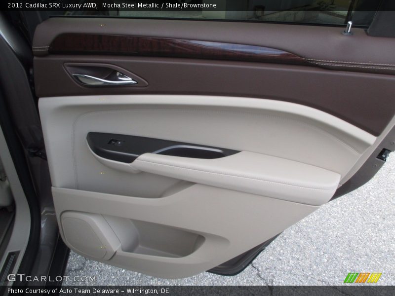 Mocha Steel Metallic / Shale/Brownstone 2012 Cadillac SRX Luxury AWD