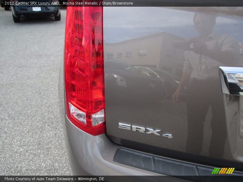Mocha Steel Metallic / Shale/Brownstone 2012 Cadillac SRX Luxury AWD