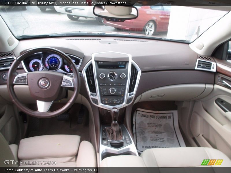 Mocha Steel Metallic / Shale/Brownstone 2012 Cadillac SRX Luxury AWD