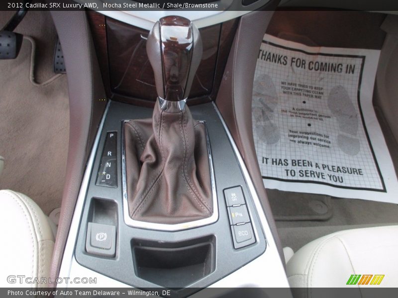 Mocha Steel Metallic / Shale/Brownstone 2012 Cadillac SRX Luxury AWD