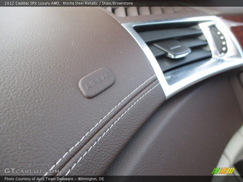 Mocha Steel Metallic / Shale/Brownstone 2012 Cadillac SRX Luxury AWD