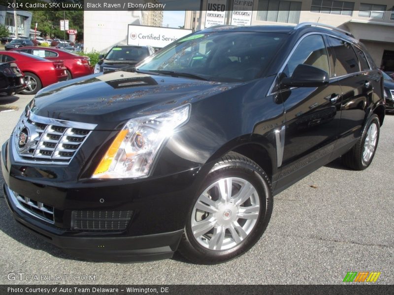 Black Raven / Ebony/Ebony 2014 Cadillac SRX Luxury