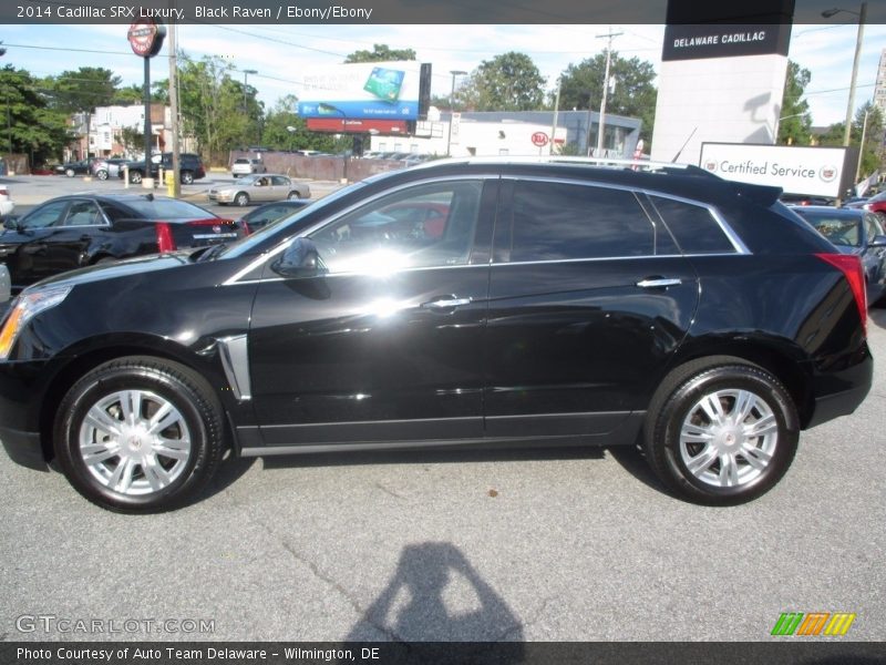 Black Raven / Ebony/Ebony 2014 Cadillac SRX Luxury