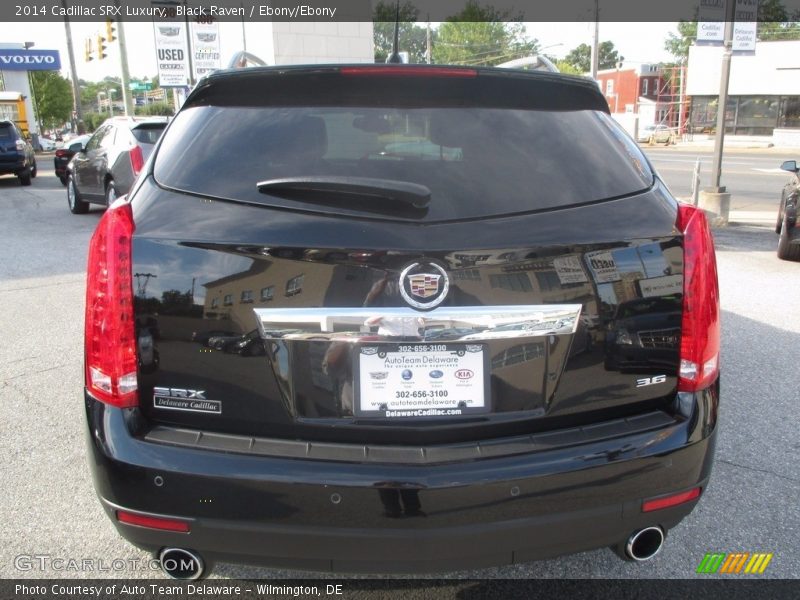 Black Raven / Ebony/Ebony 2014 Cadillac SRX Luxury