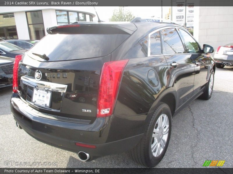 Black Raven / Ebony/Ebony 2014 Cadillac SRX Luxury