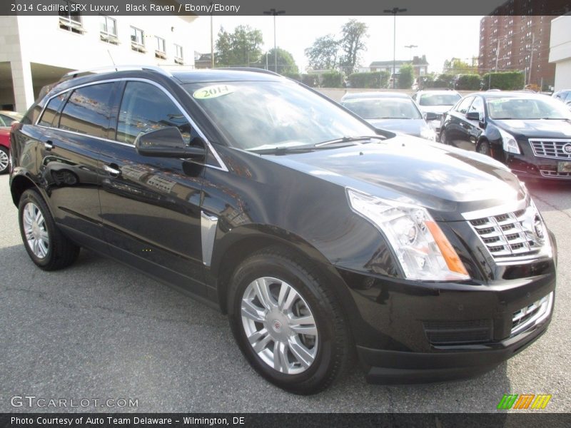 Black Raven / Ebony/Ebony 2014 Cadillac SRX Luxury