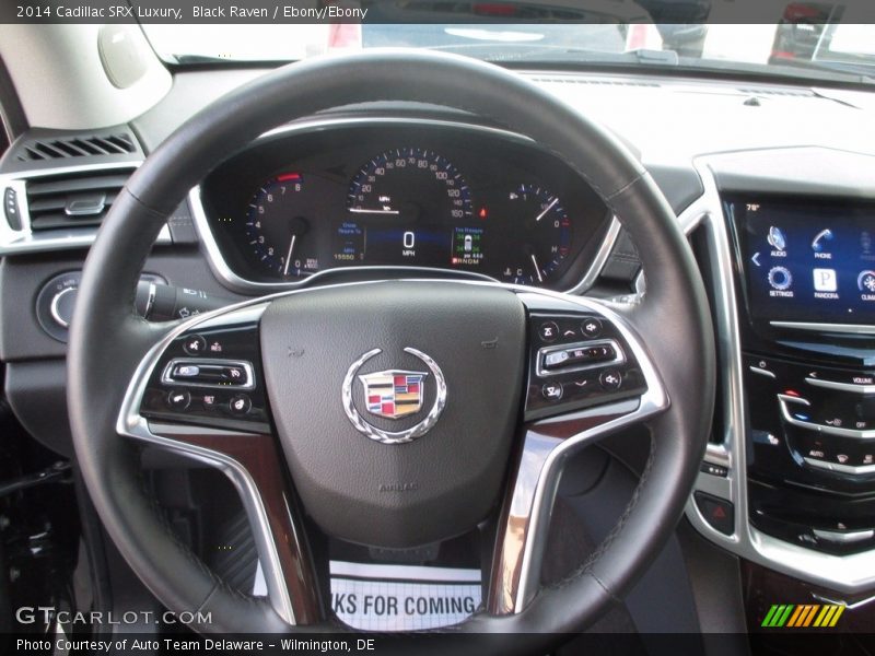 Black Raven / Ebony/Ebony 2014 Cadillac SRX Luxury