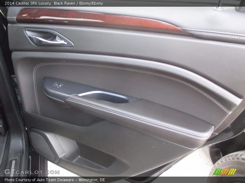Black Raven / Ebony/Ebony 2014 Cadillac SRX Luxury