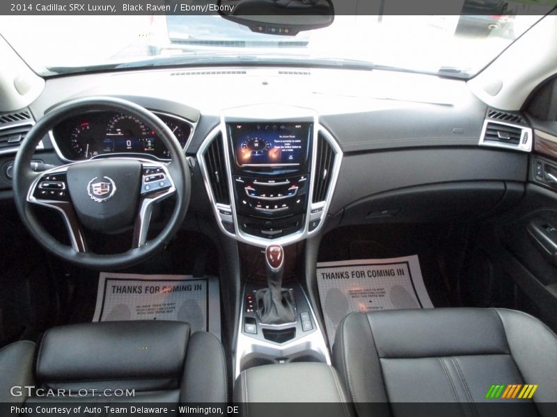 Black Raven / Ebony/Ebony 2014 Cadillac SRX Luxury