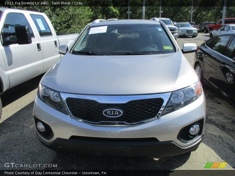 Satin Metal / Gray 2013 Kia Sorento LX AWD