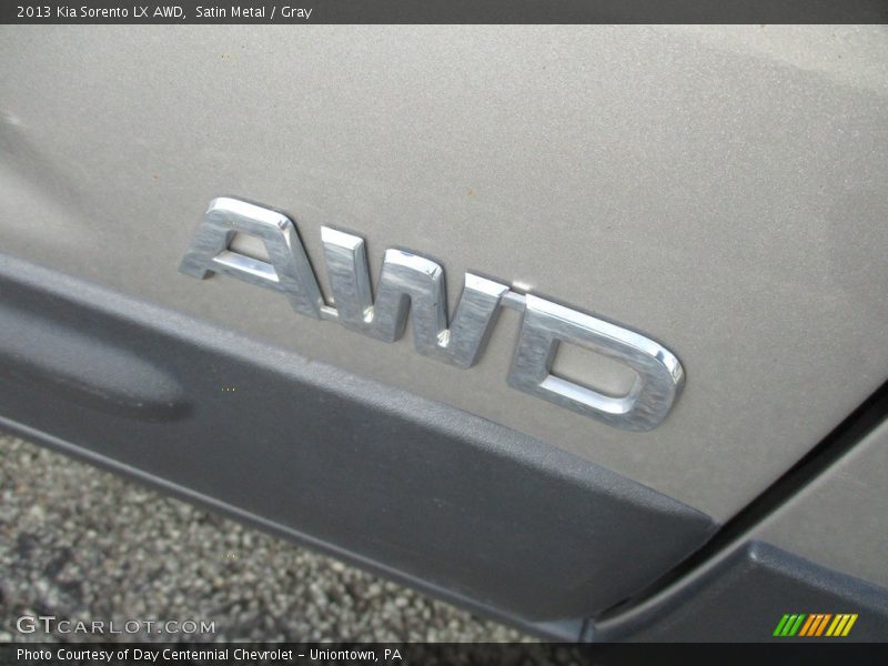 Satin Metal / Gray 2013 Kia Sorento LX AWD