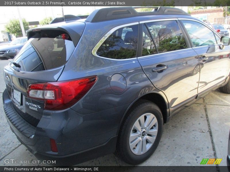 Carbide Gray Metallic / Slate Black 2017 Subaru Outback 2.5i Premium