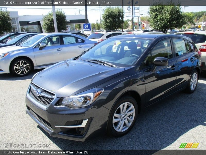 Dark Gray Metallic / Black 2016 Subaru Impreza 2.0i Premium 5-door