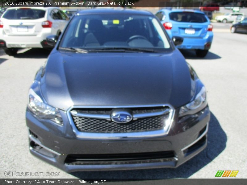 Dark Gray Metallic / Black 2016 Subaru Impreza 2.0i Premium 5-door